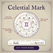 Celestial Mark, a personalized astrology symbol from Turtle Oracle